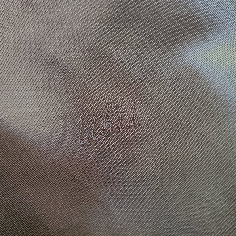 Ubu Sz L Flocked Zebra Print Button Front Jacket … - image 8